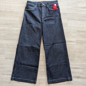 Spanx Wide Leg Denim Raw Indigo